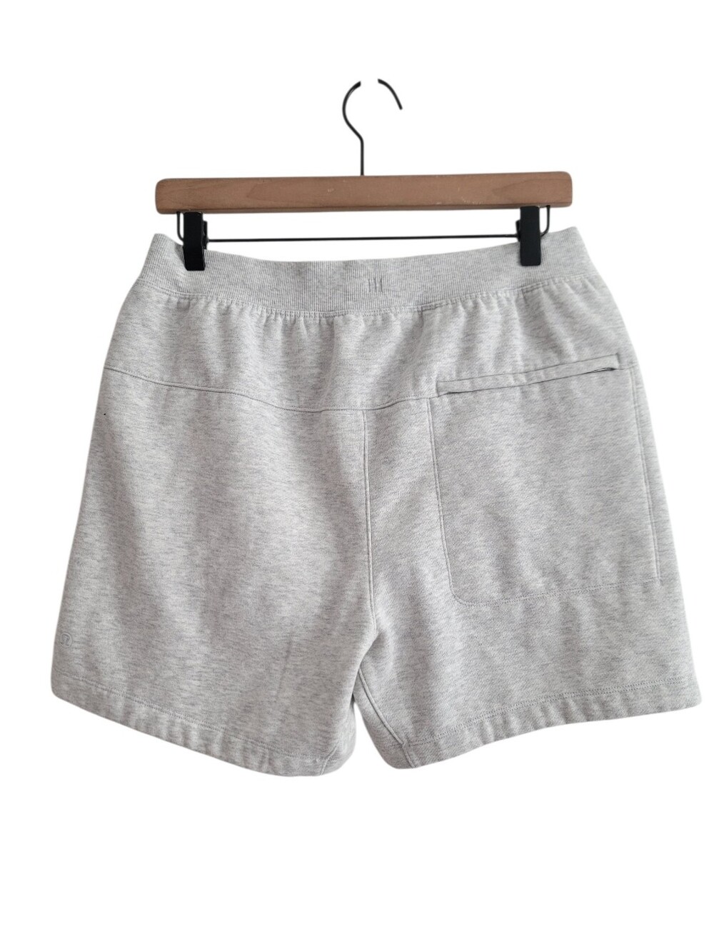 Lululemon Men Medium Steady State Classic-Fit Shorts 5" LM7BQ7S Heathered Gray - Picture 2 of 8